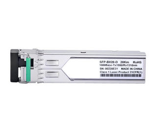 ซื้อ 1.25 G โมดูลเครื่องรับส่งสัญญาณไฟเบอร์ออปติกเดียวโหมด 20KM ระยะทางต่ำ online manufacture