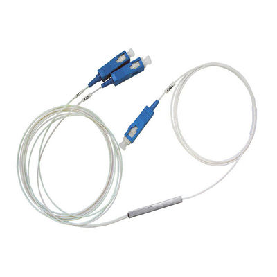 ซื้อ PLC FTTH มินิ ไฟเบอร์ออปติก Splitter Module กับ 1x2 SC Connector และ 900 um ไฟเบอร์ online manufacture