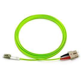 ซื้อ สายเคเบิลไฟเบอร์ออปติก Optic Patch OM5 1 M Duplex LC UPC - SC PVC Multi Mode online manufacture