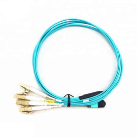 ซื้อ สายไฟเบอร์ออปติก 5M OM4 MPO สายไฟ 12 ปลั๊กสำหรับพัดลมแกนหลัก - ปลั๊กต่อ LC online manufacture