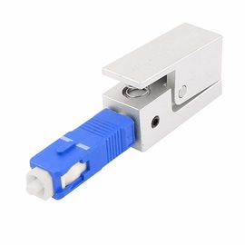 ซื้อ SC Square Bare ไฟเบอร์ออปติกเคเบิ้ลอะแดปเตอร์ 9/125 วัสดุโลหะ Single Mode online manufacture