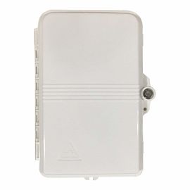 ซื้อ กล่องเสียบสายไฟเบอร์ออฟติก ABS CATV 8 หัวต่อ SC Adapter มีสีขาว online manufacture