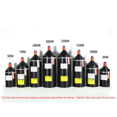 ซื้อ สายเคเบิลใยแก้วนำแสง UAV ระดับทหาร พร้อมการส่งข้อมูลแบบ Single-Mode ระยะ 0-20 กม. และทนทานต่ออุณหภูมิสูงพิเศษสำหรับการส่งข้อมูลที่ปลอดภัย online manufacture