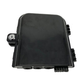 ซื้อ กล่องเชื่อมต่อ FTTH สีดำ 1 x 8 PLC Splitter สำหรับสายวางสาย 11.8 X 10.2 X 3.5 นิ้ว online manufacture