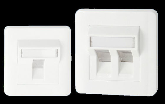 ซื้อ 40Gbps Backbones อัพเกรด CAT7 โซค็อตติดตั้งบน Wall Plate Switch สําหรับเครือข่ายความเร็ว online manufacture