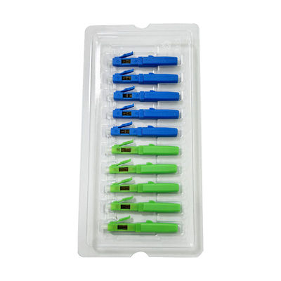 ซื้อ LC Fiber Optic Fast Connector with ≤ 0.3 dB Insertion Loss 0.9mm Cable Diameter and ≥ 50 dB Return Loss for High Performance Optical Networks online manufacture