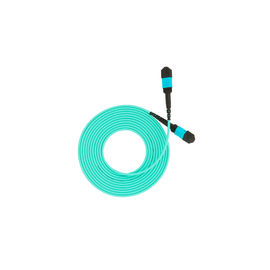 ซื้อ ชาย - ชาย MPO MTP สายเคเบิล OM3 - 300 50/125 12 แกนมีการสูญเสียการแทรกต่ำ online manufacture
