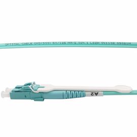ซื้อ Aqua Color OM3 สายจัมเปอร์ไฟเบอร์ออปติกชนิดการดึง Connetors LC Duplex online manufacture