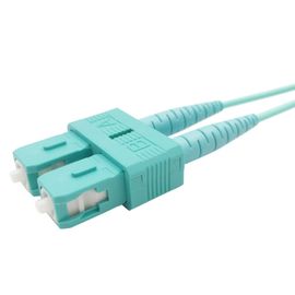 ซื้อ สายจัมเปอร์ไฟเบอร์ออปติก SC - LC แบบหลายโหมด OM3 - 300 Aqua Color online manufacture