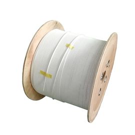 ซื้อ สายไฟเบอร์ออปติกโหมดแกนเดี่ยวสีขาว 4 แกนพร้อมเส้นใยบัฟเฟอร์ 0.9 บัฟเฟอร์ online manufacture