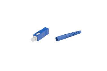 ซื้อ ตัวเชื่อมต่อไฟเบอร์ออปติกหมวกที่ทนทาน SC UPC 2.0 / 3.0 มม. วัสดุพลาสติก Simplex online manufacture