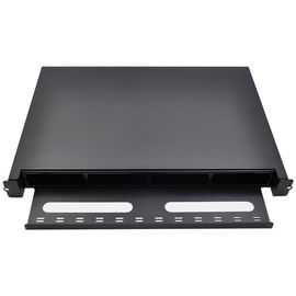 ซื้อ 1U 19 นิ้วกล่องกระจายใยแก้วนำแสง Rack Mount เหล็กแผ่นรีดเย็น 1.2T วัสดุหนา online manufacture