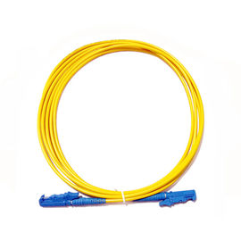 ซื้อ E2000 UPC สายแพทช์ไฟเบอร์ออปติกชนิดหมวกพลาสติก Simplex Single Mode 2.0 Diamter online manufacture