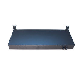 ซื้อ 1U Rack Mount ไฟเบอร์ออปติกกล่องกระจาย 8C 12C 24C 32C 48C 0.35dB 0.5dB สูญเสียการแทรก online manufacture
