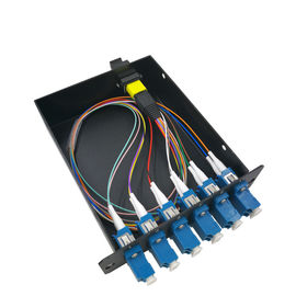 ซื้อ 12 แกน MPO MTP Ber เทปคาสเซ็ตโมดูลโหมดเดียวสำหรับกล่องกระจาย 19 