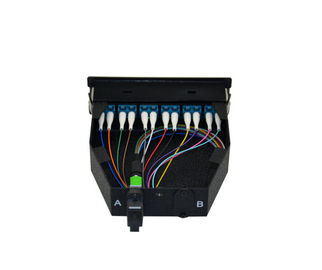 ซื้อ ตัวเชื่อมต่อ LC Single Mode MPO Cassette Patch Panel 12 อะแดปเตอร์ LC Fibre เหมาะสำหรับ online manufacture