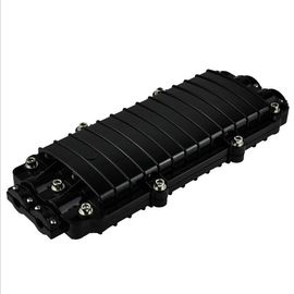 ซื้อ กล่องต่อไฟเบอร์ออปติก ABS / PPT สีดำชนิดแนวนอน 24 - 96 พร้อม Splicing online manufacture