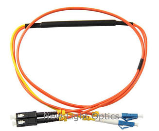 ซื้อ สายแพทช์ไฟเบอร์ออปติก Duplex 62.5 / 125 / การปรับโหมดเคเบิลใยแก้วนำแสงกระโดด online manufacture