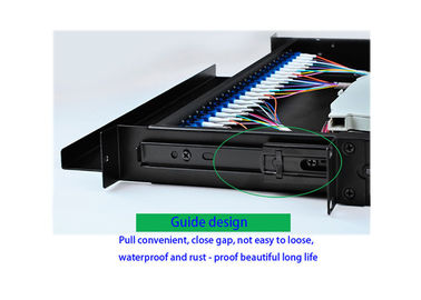 ซื้อ ขนาดมาตรฐานมัลติไฟเบอร์ออปติกการกระจายกรอบ 24LC / SC ออกแบบติดตั้งแร็ค online manufacture