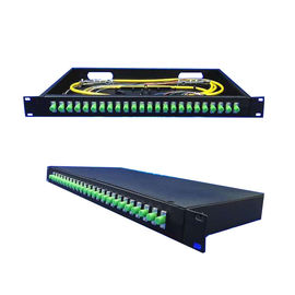 ซื้อ 48core SC / FC / ST / LC แผงแพทช์ไฟเบอร์ออปติก Splicing ไฟเบอร์มาตรฐาน Corning online manufacture