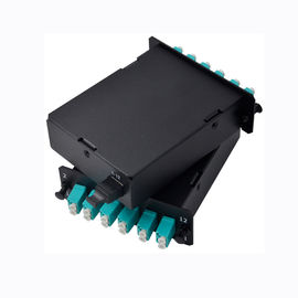 ซื้อ MPO-8 ถึง 4x LC Duplex, 8 Fibres OS2 โหมดเดียว FHD MPO เทปคาสเซ็ต 40G / 100G ถึง 10G / 25G online manufacture