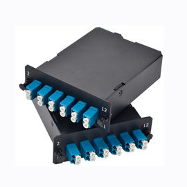 ซื้อ 2x MPO-12 ถึง 12x LC Duplex, Type A, 24 Fibres OM3 มัลติมัลติ FHD MPO เทปคาสเซ็ต online manufacture