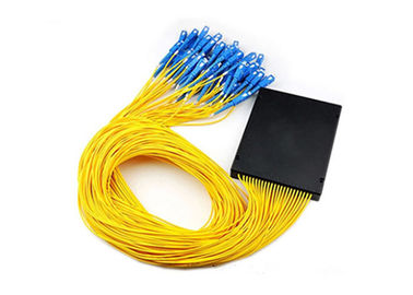 ซื้อ 1 ใน 32 Out แยก PLC ไฟเบอร์ออปติก 1x32 ประเภทกล่อง ABS พร้อม SC / PC Connector online manufacture