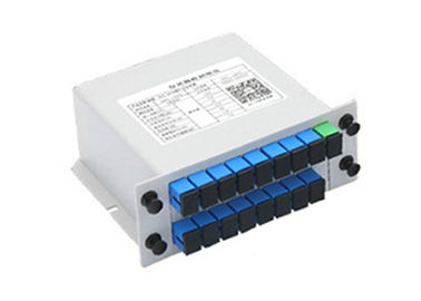 ซื้อ 1 ใน 16 Out PLC แยกแสงแยกเส้นใยแสงกับ SC Connector online manufacture