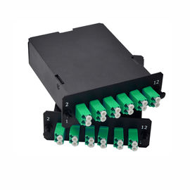 ซื้อ MPO / MTP Cassette ประกอบด้วยตัวเชื่อมต่อ LC แบบดูเพล็กซ์สำหรับแผง Mpo Patch online manufacture