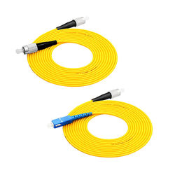 ซื้อ สายแพทช์ไฟเบอร์ออปติกคงทน Simplex, สายแพทช์ไฟเบอร์โหมดเดี่ยว Sc To Lc online manufacture