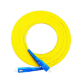 ซื้อ สายแพทช์ไฟเบอร์ออปติกหุ้มเกราะนำไปสู่ ​​Sc-Sc Simplex สีเหลือง online manufacture