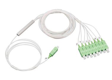 ซื้อ แยกไฟเบอร์ขนาดเล็กแยก 1x8 มินิชนิด PLC พร้อมตัวเชื่อมต่อ SC online manufacture