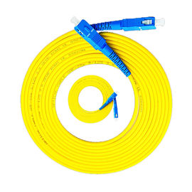 ซื้อ Single Mode Simplex Lc Lc สายแพทช์ไฟเบอร์ออปติก, สายไฟ Patch ไฟเบอร์ Lc-Lc มัลติ online manufacture
