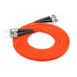 ซื้อ ST - FC Multimode สายเคเบิลไฟเบอร์ออปติกแพทช์, สายแพทช์ไฟเบอร์ Duplex Fc online manufacture