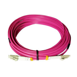 ซื้อ สายแพทช์ไฟเบอร์ออฟติคัลมัลติโหมดแบบกำหนดเอง Duplex ST ถึง LC Patch Cord online manufacture