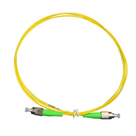 ซื้อ สายแพทช์ไฟเบอร์ FC APC Simplex 9/125 SM ประเภทสกรูตัวเชื่อมต่อโลหะความยาว 2 เมตร online manufacture