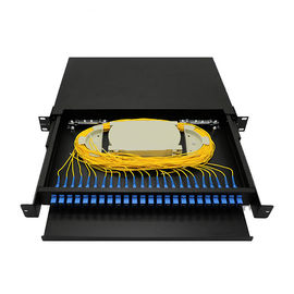 ซื้อ 12 แกนสายเคเบิลไฟเบอร์ออปติกการเลิกจ้างแผงแพทช์ดึงอะแดปเตอร์ SC Simplex ประเภทโลหะ online manufacture