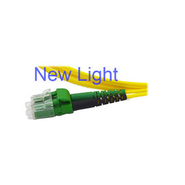 ซื้อ สายแพทช์ไฟเบอร์ออฟติคัล PVC / LSZH Lc ถึง Lc มัลติโหมดดูเพล็กซ์ไฟเบอร์ online manufacture