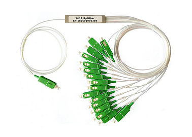 ซื้อ 1 ใน 16 Out ตัวแยกประเภทไฟเบอร์ออฟติคัล PLC พร้อมตัวเชื่อมต่อ SC online manufacture