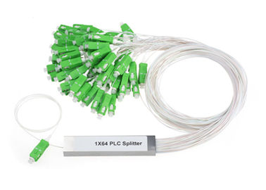 ซื้อ ไฟเบอร์ออปติกแบบแยกส่วน 1 ใน 64 Out PLC ชนิดมินิ 1x64 พร้อมตัวเชื่อมต่อ SC online manufacture