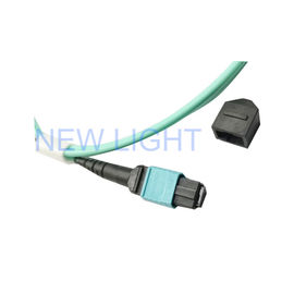 ซื้อ สายเคเบิล MTP ถึง LC ตัวเมีย 8 Strand OM3 50uM Plenum 18 '' สายเคเบิลฝ่าวงล้อม MTP 2 มม online manufacture