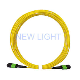 ซื้อ 2 ม. (6 ฟุต) ตัวเชื่อมต่อ MPO ตัวเมีย Jumper / OS2 24 แกนสายเคเบิลใยแก้วนำแสงโหมดเดียว online manufacture