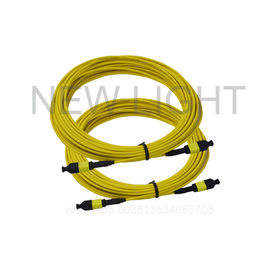ซื้อ MPO 3.0 มม. ถึง MPO สายเคเบิลโหมดเดียว / 12 แกนมัลติไฟเบอร์ออปติกเคเบิ้ล online manufacture