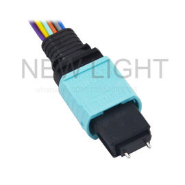 ซื้อ MTP ตัวเมียเป็น LC MPO MTP Cable 8 - STRAND OM3 50µM PLENUM 18 '' 2mm Breakout online manufacture