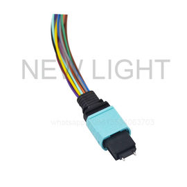 ซื้อ สายเคเบิล MTP สำหรับ MPO ของ OEM OM3 ตรง 10Gb, มัลติ 50/125 สายเคเบิลไฟเบอร์ออปติกแพทช์ online manufacture