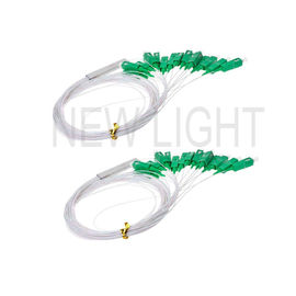 ซื้อ Ftth SC APC 1X2 FBT PLC แยกสายไฟเบอร์ออปติก 50/50 Windows เดี่ยว / คู่ / Tripple online manufacture