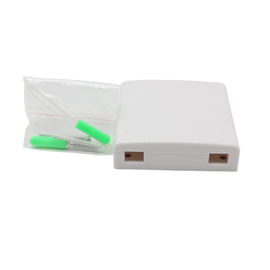 ซื้อ กล่องต่อสาย FTTH แบบ 2 พอร์ตพร้อมโล่ / กล่องมินิในร่ม online manufacture