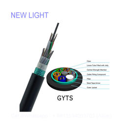 ซื้อ สายไฟเบอร์ออปติกกันน้ำในร่ม / กลางแจ้ง GYFTA GYXTW GYTS กระจาย online manufacture