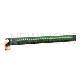 ซื้อ Rack Mount แบบแยกสายไฟเบอร์ออปติก / Gpon แยกแสงขาดทุนต่ำ 1 X 32 online manufacture