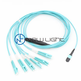 ซื้อ Aqua LC Duplex สายเคเบิล MPO MTP 12 แกนหลักที่เลิกใช้แล้ว online manufacture